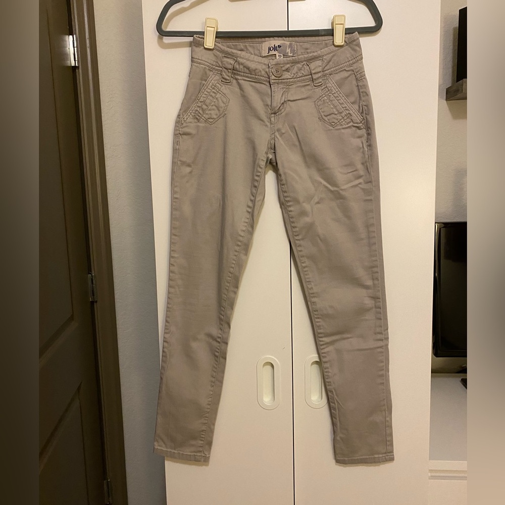 Jolt Light Khaki Pants - Size 000